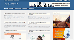Desktop Screenshot of hoticesolution.com